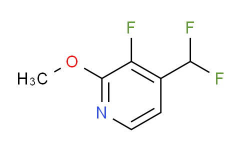 AM83383 | 1805117-79-6 | 4-(Difluoromethyl)-3-fluoro-2-methoxypyridine