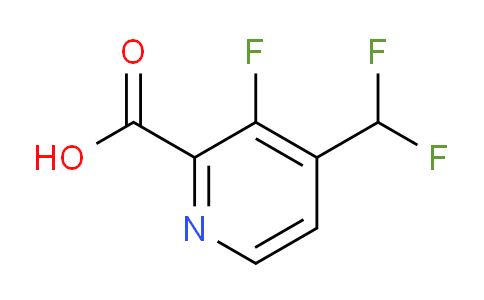 AM83397 | 1805307-17-8 | 4-(Difluoromethyl)-3-fluoropyridine-2-carboxylic acid