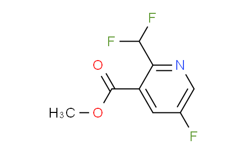 AM83399 | 1803666-17-2 | Methyl 2-(difluoromethyl)-5-fluoropyridine-3-carboxylate