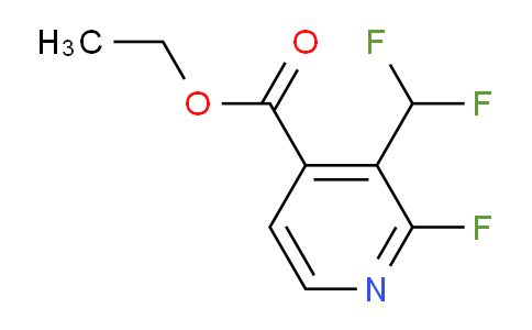 AM83403 | 1805306-37-9 | Ethyl 3-(difluoromethyl)-2-fluoropyridine-4-carboxylate
