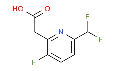 AM83407 | 1805317-84-3 | 6-(Difluoromethyl)-3-fluoropyridine-2-acetic acid