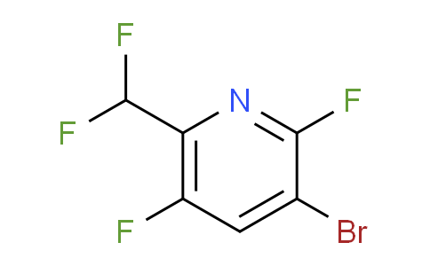 AM83430 | 1806804-55-6 | 3-Bromo-2,5-difluoro-6-(difluoromethyl)pyridine