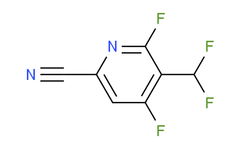 AM83433 | 1806008-37-6 | 6-Cyano-2,4-difluoro-3-(difluoromethyl)pyridine