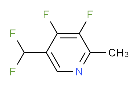3,4-Difluoro-5-(difluoromethyl)-2-methylpyridine