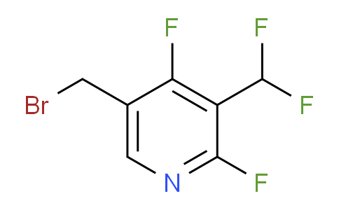 5-(Bromomethyl)-2,4-difluoro-3-(difluoromethyl)pyridine