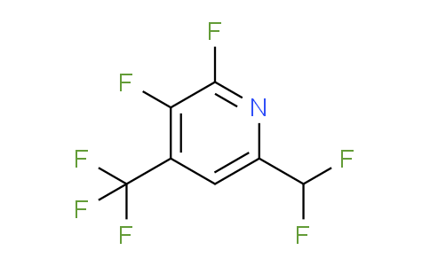 AM83453 | 1804691-45-9 | 2,3-Difluoro-6-(difluoromethyl)-4-(trifluoromethyl)pyridine