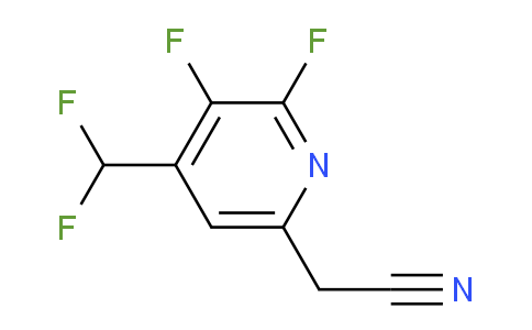 AM83456 | 1805325-48-7 | 2,3-Difluoro-4-(difluoromethyl)pyridine-6-acetonitrile