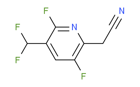 AM83457 | 1806015-20-2 | 2,5-Difluoro-3-(difluoromethyl)pyridine-6-acetonitrile
