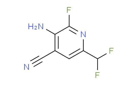 AM83466 | 1804698-67-6 | 3-Amino-4-cyano-6-(difluoromethyl)-2-fluoropyridine
