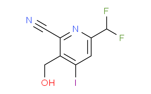 AM83477 | 1806948-23-1 | 2-Cyano-6-(difluoromethyl)-4-iodopyridine-3-methanol