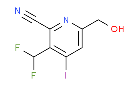AM83483 | 1807095-95-9 | 2-Cyano-3-(difluoromethyl)-4-iodopyridine-6-methanol