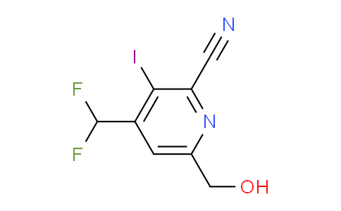 AM83485 | 1807079-33-9 | 2-Cyano-4-(difluoromethyl)-3-iodopyridine-6-methanol