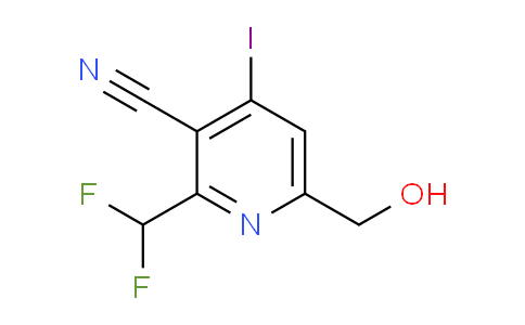 AM83492 | 1805288-11-2 | 3-Cyano-2-(difluoromethyl)-4-iodopyridine-6-methanol