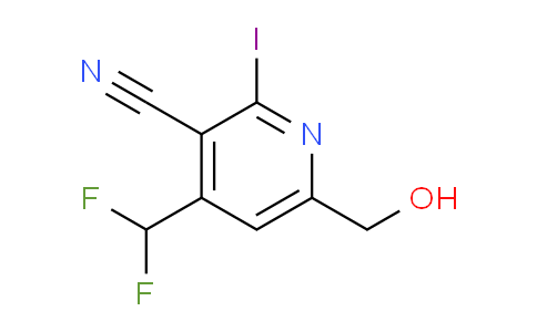 AM83494 | 1805288-17-8 | 3-Cyano-4-(difluoromethyl)-2-iodopyridine-6-methanol
