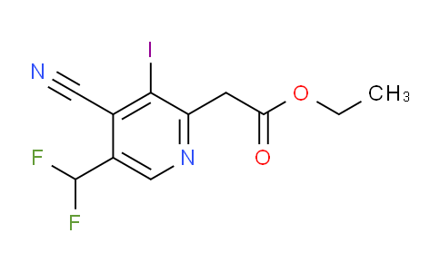 AM83501 | 1806908-65-5 | Ethyl 4-cyano-5-(difluoromethyl)-3-iodopyridine-2-acetate