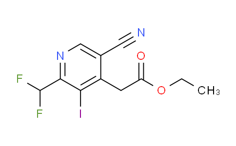 AM83502 | 1805495-64-0 | Ethyl 5-cyano-2-(difluoromethyl)-3-iodopyridine-4-acetate