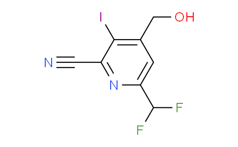 AM83510 | 1805288-02-1 | 2-Cyano-6-(difluoromethyl)-3-iodopyridine-4-methanol