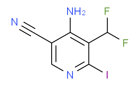 AM83517 | 1805105-96-7 | 4-Amino-5-cyano-3-(difluoromethyl)-2-iodopyridine