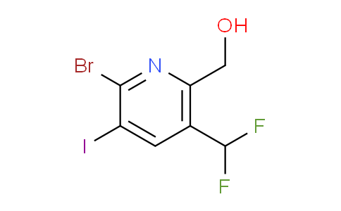 AM83523 | 1805245-87-7 | 2-Bromo-5-(difluoromethyl)-3-iodopyridine-6-methanol