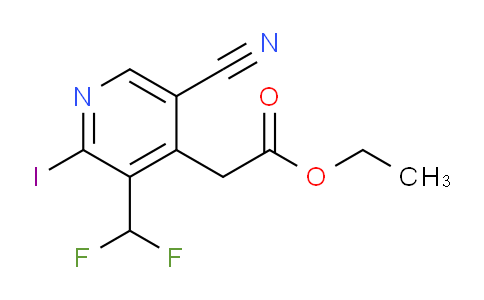 AM83527 | 1805093-16-6 | Ethyl 5-cyano-3-(difluoromethyl)-2-iodopyridine-4-acetate