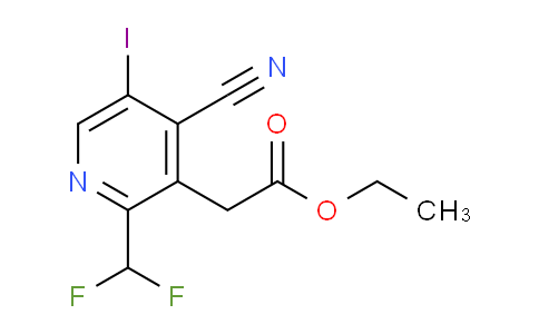 AM83528 | 1806981-82-7 | Ethyl 4-cyano-2-(difluoromethyl)-5-iodopyridine-3-acetate