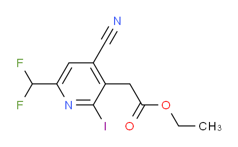 AM83529 | 1804727-03-4 | Ethyl 4-cyano-6-(difluoromethyl)-2-iodopyridine-3-acetate