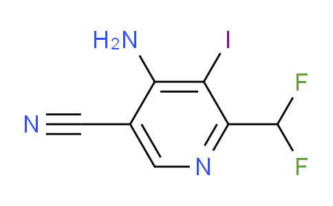 AM83542 | 1805261-41-9 | 4-Amino-5-cyano-2-(difluoromethyl)-3-iodopyridine