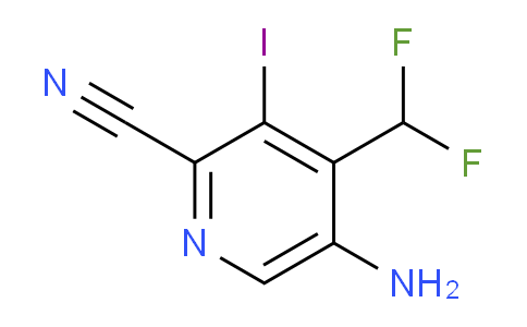 AM83543 | 1804454-15-6 | 5-Amino-2-cyano-4-(difluoromethyl)-3-iodopyridine