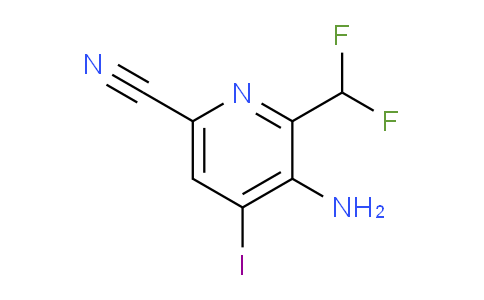 AM83544 | 1805261-47-5 | 3-Amino-6-cyano-2-(difluoromethyl)-4-iodopyridine