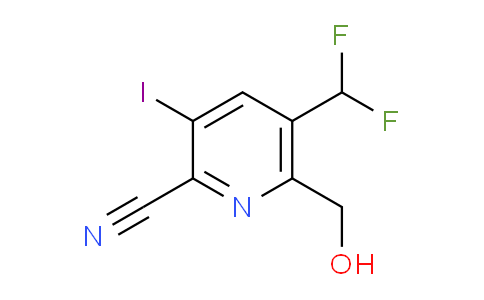 AM83545 | 1806948-19-5 | 2-Cyano-5-(difluoromethyl)-3-iodopyridine-6-methanol