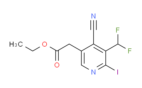 AM83549 | 1807090-79-4 | Ethyl 4-cyano-3-(difluoromethyl)-2-iodopyridine-5-acetate