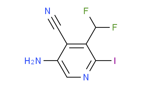AM83550 | 1805268-66-9 | 5-Amino-4-cyano-3-(difluoromethyl)-2-iodopyridine