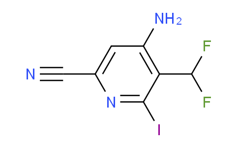 AM83551 | 1805105-91-2 | 4-Amino-6-cyano-3-(difluoromethyl)-2-iodopyridine