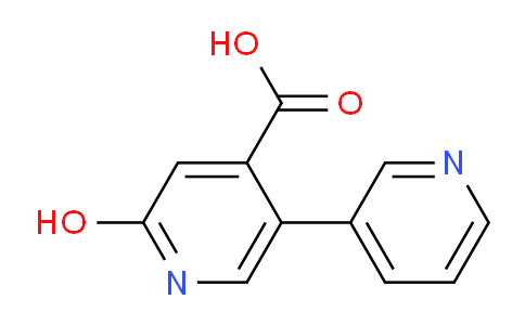 2-Hydroxy-5-(pyridin-3-yl)isonicotinic acid