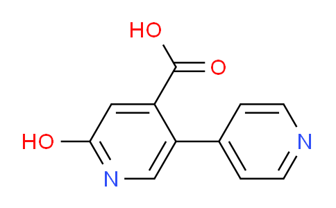 2-Hydroxy-5-(pyridin-4-yl)isonicotinic acid