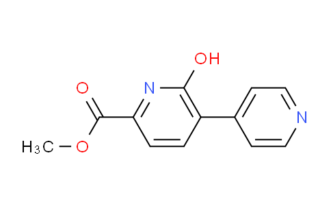 Methyl 6-hydroxy-5-(pyridin-4-yl)picolinate