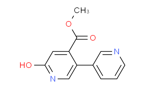 AM83649 | 1214369-58-0 | Methyl 2-hydroxy-5-(pyridin-3-yl)isonicotinate