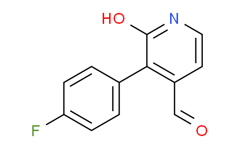 AM83689 | 1227581-61-4 | 3-(4-Fluorophenyl)-2-hydroxyisonicotinaldehyde