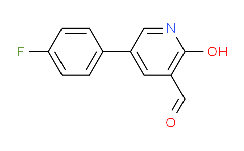 5-(4-Fluorophenyl)-2-hydroxynicotinaldehyde