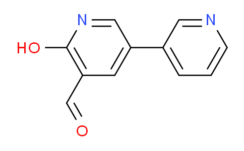 2-Hydroxy-5-(pyridin-3-yl)nicotinaldehyde