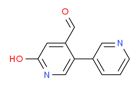 2-Hydroxy-5-(pyridin-3-yl)isonicotinaldehyde