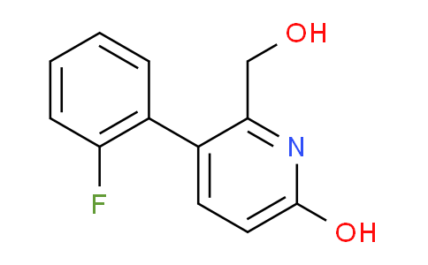 AM83748 | 1227571-24-5 | 3-(2-Fluorophenyl)-6-hydroxypyridine-2-methanol