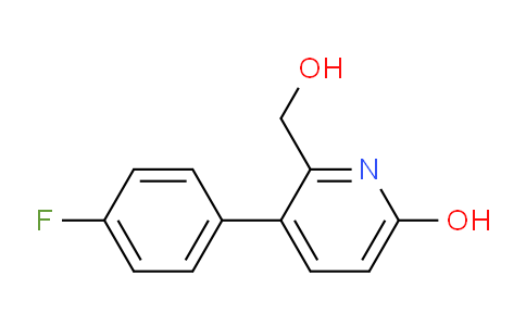 AM83750 | 1227496-59-4 | 3-(4-Fluorophenyl)-6-hydroxypyridine-2-methanol