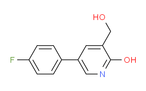 5-(4-Fluorophenyl)-2-hydroxypyridine-3-methanol