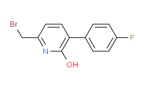 AM83800 | 1227563-36-1 | 2-Bromomethyl-5-(4-fluorophenyl)-6-hydroxypyridine
