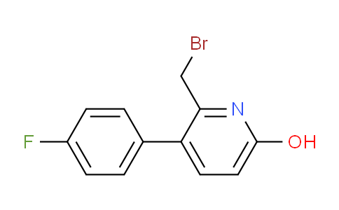 AM83803 | 1227563-51-0 | 2-Bromomethyl-3-(4-fluorophenyl)-6-hydroxypyridine