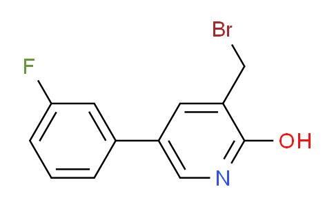 AM83805 | 1227586-68-6 | 3-Bromomethyl-5-(3-fluorophenyl)-2-hydroxypyridine