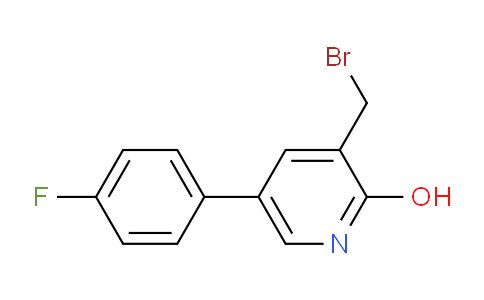 AM83806 | 1227564-53-5 | 3-Bromomethyl-5-(4-fluorophenyl)-2-hydroxypyridine
