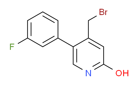 AM83808 | 1227586-77-7 | 4-Bromomethyl-5-(3-fluorophenyl)-2-hydroxypyridine