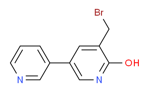 3-Bromomethyl-2-hydroxy-5-(pyridin-3-yl)pyridine
